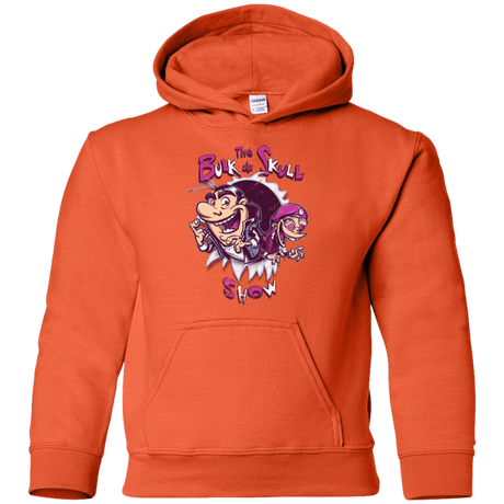 Sweatshirts Orange / YS Bulk and Skull Show Youth Hoodie