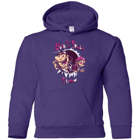 Sweatshirts Purple / YS Bulk and Skull Show Youth Hoodie