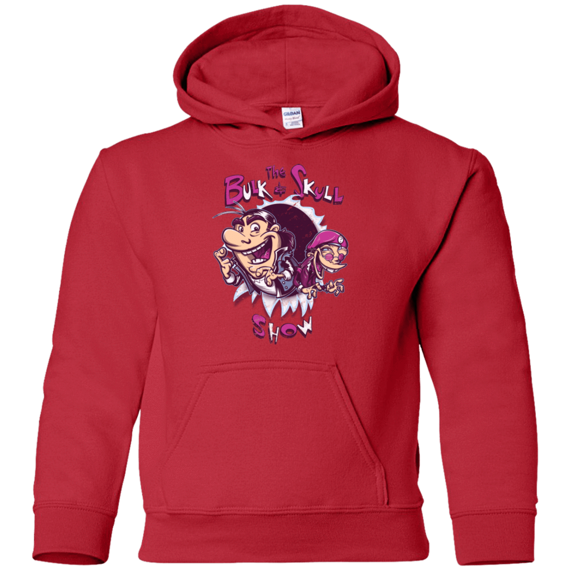 Sweatshirts Red / YS Bulk and Skull Show Youth Hoodie