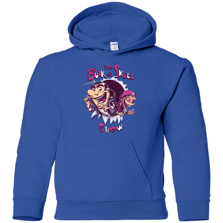 Sweatshirts Royal / YS Bulk and Skull Show Youth Hoodie