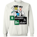 Sweatshirts White / Small Bunsen & Beaker Crewneck Sweatshirt