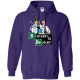 Sweatshirts Purple / Small Bunsen & Beaker Pullover Hoodie