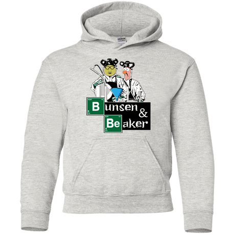 Sweatshirts Ash / YS Bunsen & Beaker Youth Hoodie