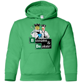Sweatshirts Irish Green / YS Bunsen & Beaker Youth Hoodie