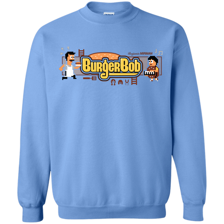 Sweatshirts Carolina Blue / Small Burger Bob Crewneck Sweatshirt