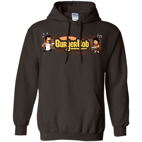 Sweatshirts Dark Chocolate / Small Burger Bob Pullover Hoodie