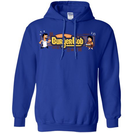 Sweatshirts Royal / Small Burger Bob Pullover Hoodie