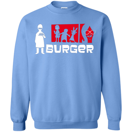 Sweatshirts Carolina Blue / S Burger Crewneck Sweatshirt