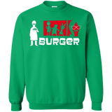 Sweatshirts Irish Green / S Burger Crewneck Sweatshirt