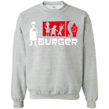 Sweatshirts Sport Grey / S Burger Crewneck Sweatshirt
