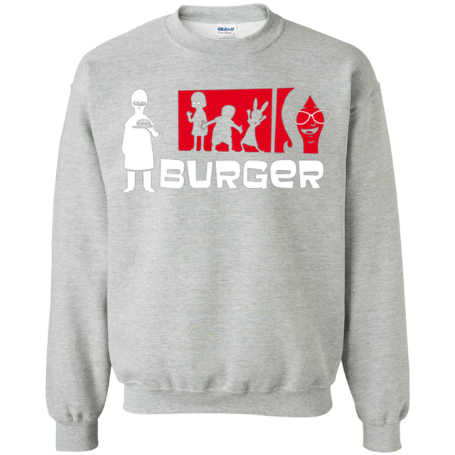 Sweatshirts Sport Grey / S Burger Crewneck Sweatshirt