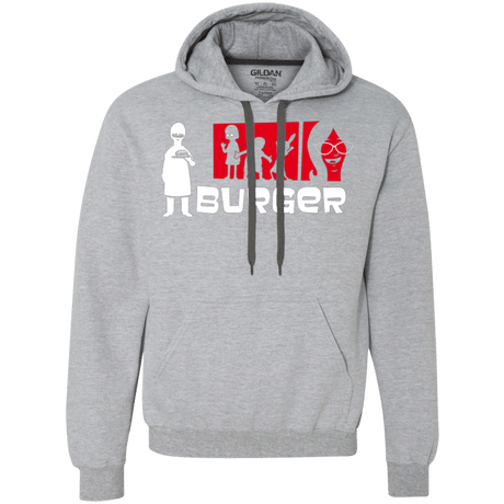 Sweatshirts Sport Grey / S Burger Premium Fleece Hoodie