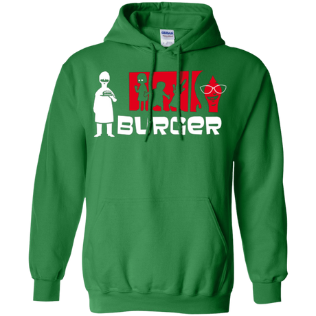 Sweatshirts Irish Green / S Burger Pullover Hoodie