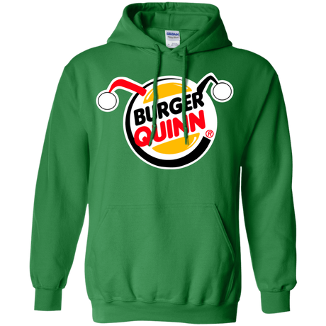 Sweatshirts Irish Green / Small Burger Quinn Pullover Hoodie