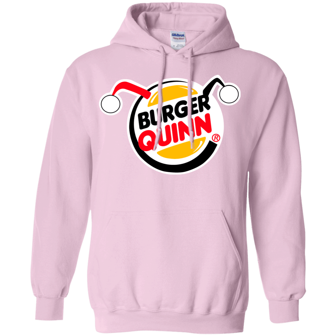 Sweatshirts Light Pink / Small Burger Quinn Pullover Hoodie