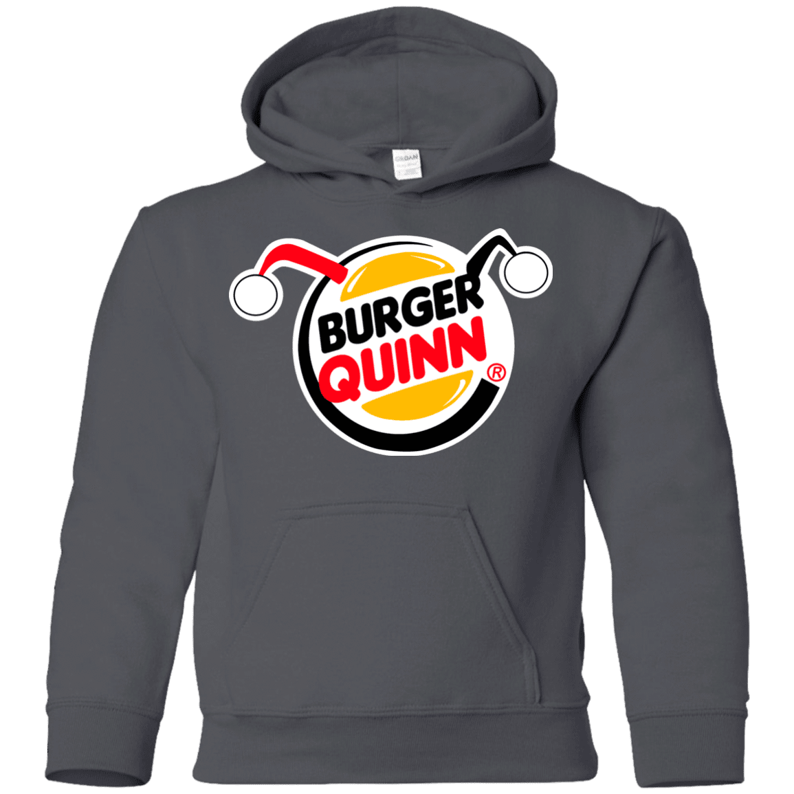 Burger Quinn Youth Hoodie