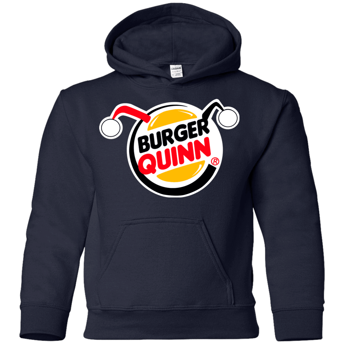 Burger Quinn Youth Hoodie