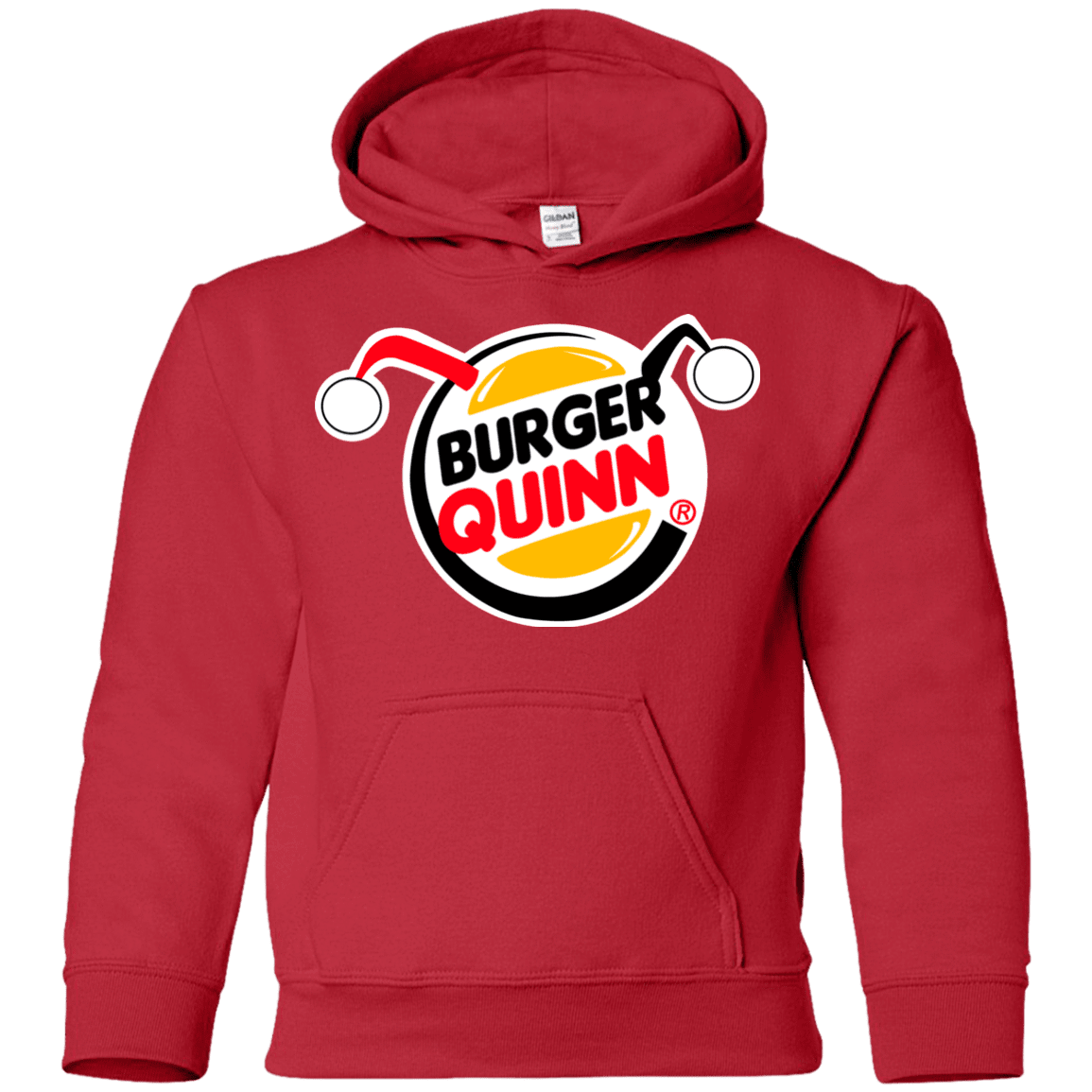 Burger Quinn Youth Hoodie
