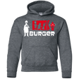 Sweatshirts Dark Heather / YS Burger Youth Hoodie