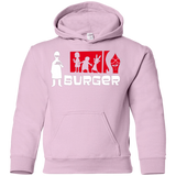 Sweatshirts Light Pink / YS Burger Youth Hoodie