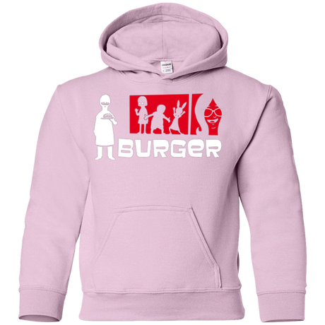 Sweatshirts Light Pink / YS Burger Youth Hoodie