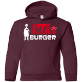 Sweatshirts Maroon / YS Burger Youth Hoodie