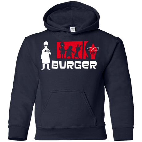 Sweatshirts Navy / YS Burger Youth Hoodie