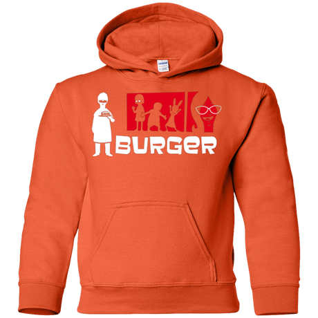 Sweatshirts Orange / YS Burger Youth Hoodie