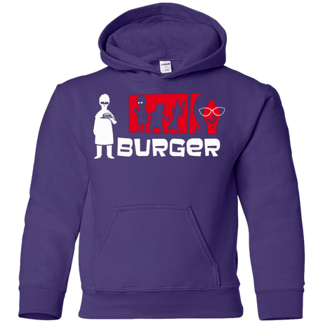 Sweatshirts Purple / YS Burger Youth Hoodie