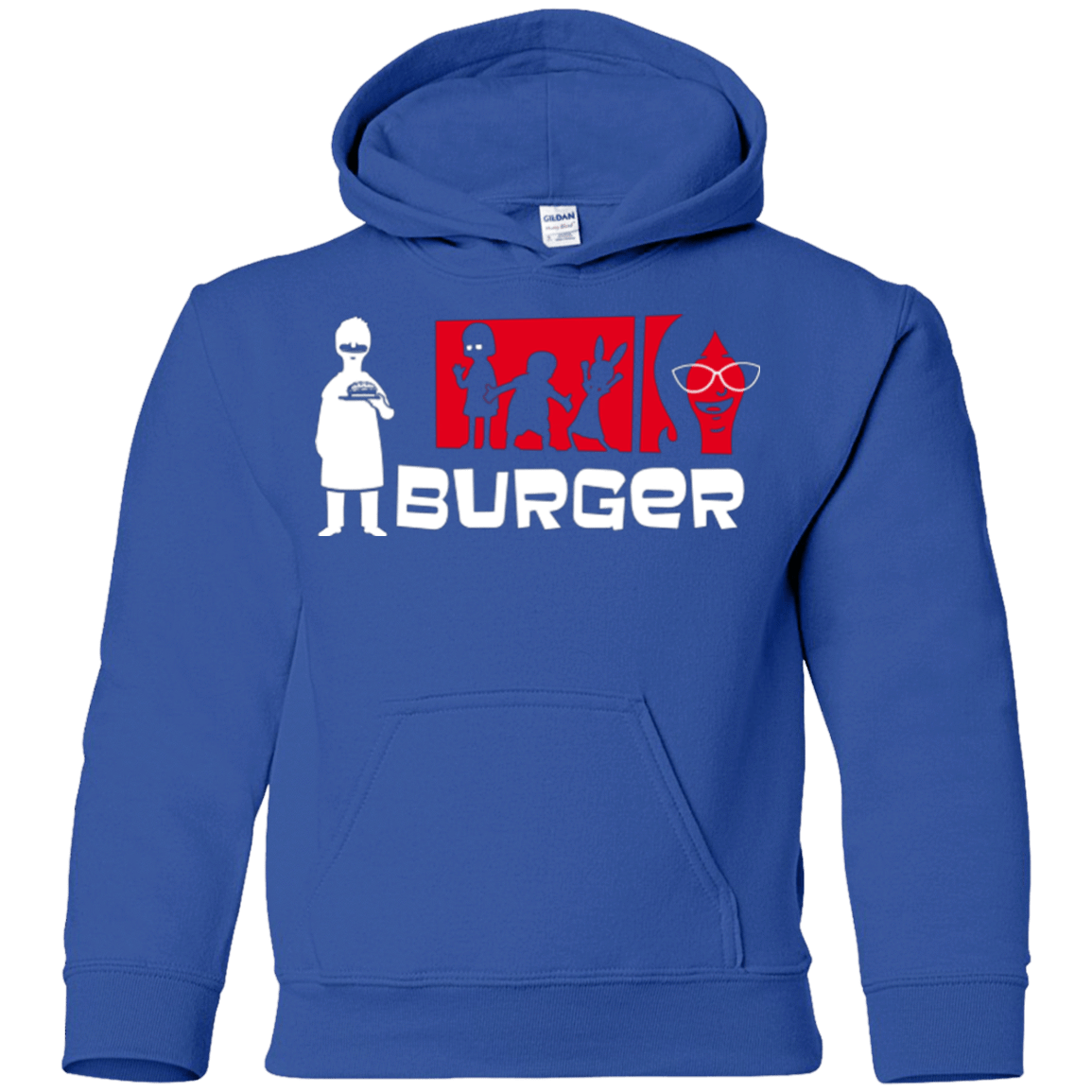 Sweatshirts Royal / YS Burger Youth Hoodie