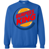 Sweatshirts Royal / Small Burpees King Crewneck Sweatshirt