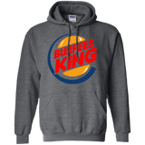 Sweatshirts Dark Heather / Small Burpees King Pullover Hoodie