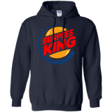 Sweatshirts Navy / Small Burpees King Pullover Hoodie