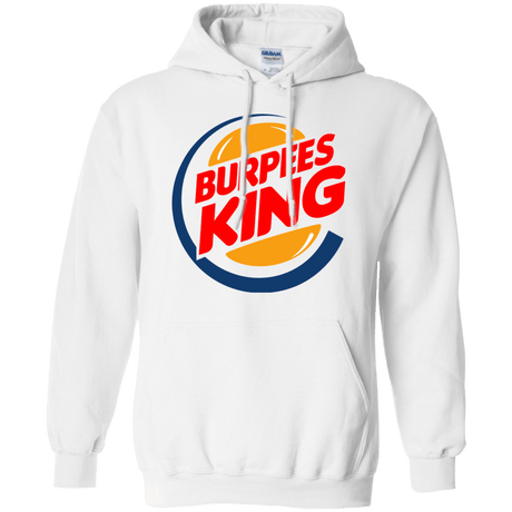 Sweatshirts White / Small Burpees King Pullover Hoodie