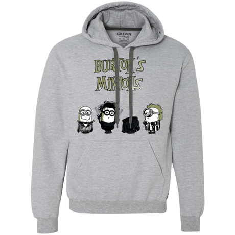 Sweatshirts Sport Grey / Small Burton's Minions Premium Fleece Hoodie