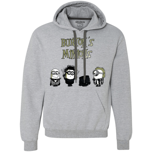 Sweatshirts Sport Grey / Small Burton's Minions Premium Fleece Hoodie