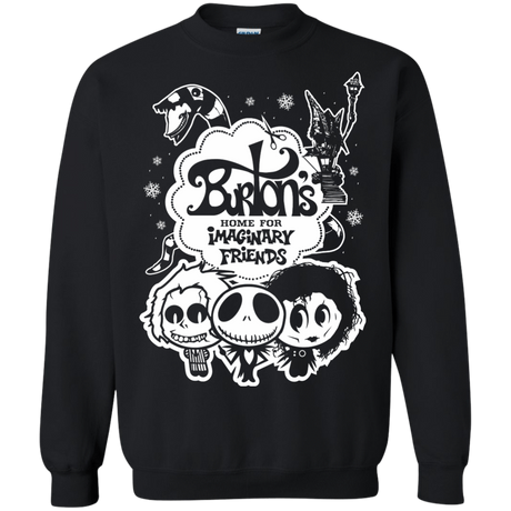 Sweatshirts Black / Small Burtons Imaginary Friends Crewneck Sweatshirt