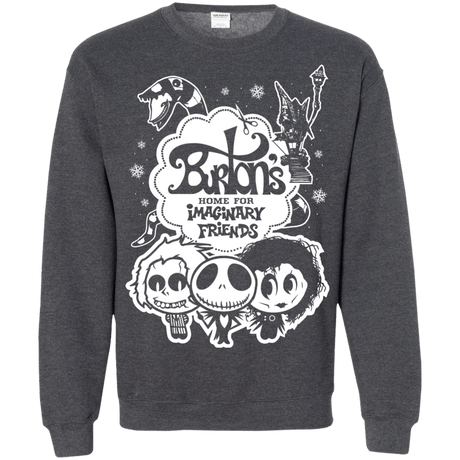 Sweatshirts Dark Heather / Small Burtons Imaginary Friends Crewneck Sweatshirt