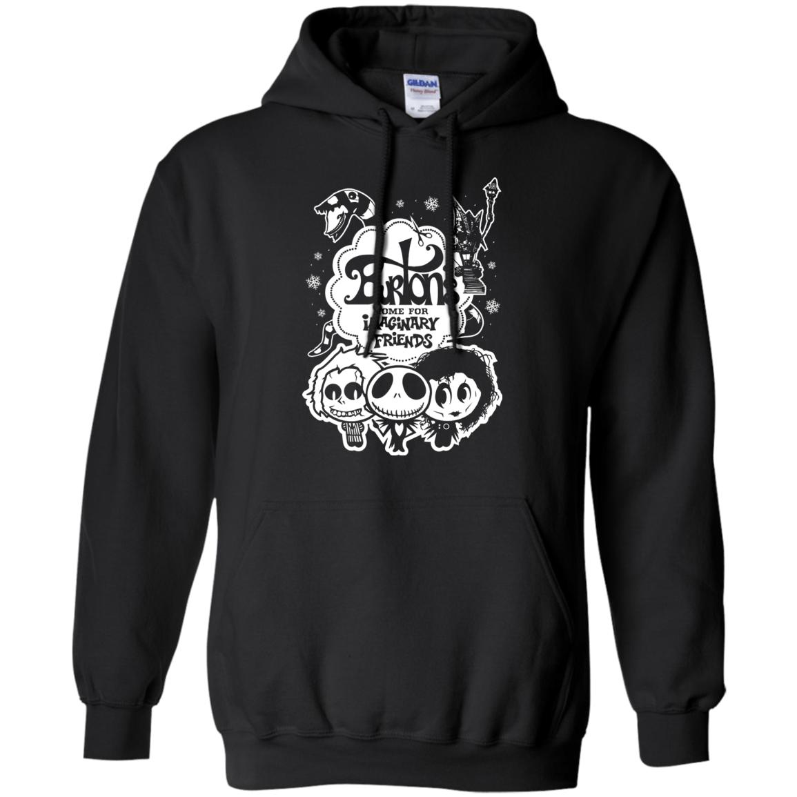 Sweatshirts Black / Small Burtons Imaginary Friends Pullover Hoodie