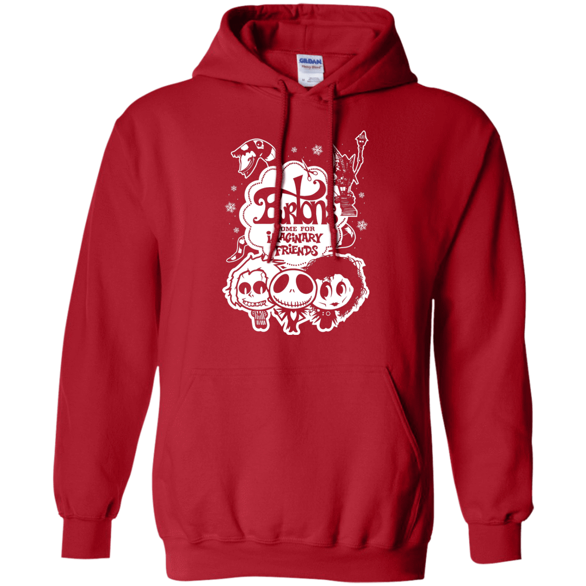 Sweatshirts Red / Small Burtons Imaginary Friends Pullover Hoodie