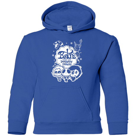 Sweatshirts Royal / YS Burtons Imaginary Friends Youth Hoodie