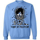 Sweatshirts Carolina Blue / Small Burtons Iron Throne Crewneck Sweatshirt