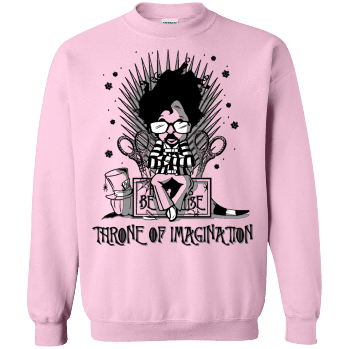 Sweatshirts Light Pink / Small Burtons Iron Throne Crewneck Sweatshirt