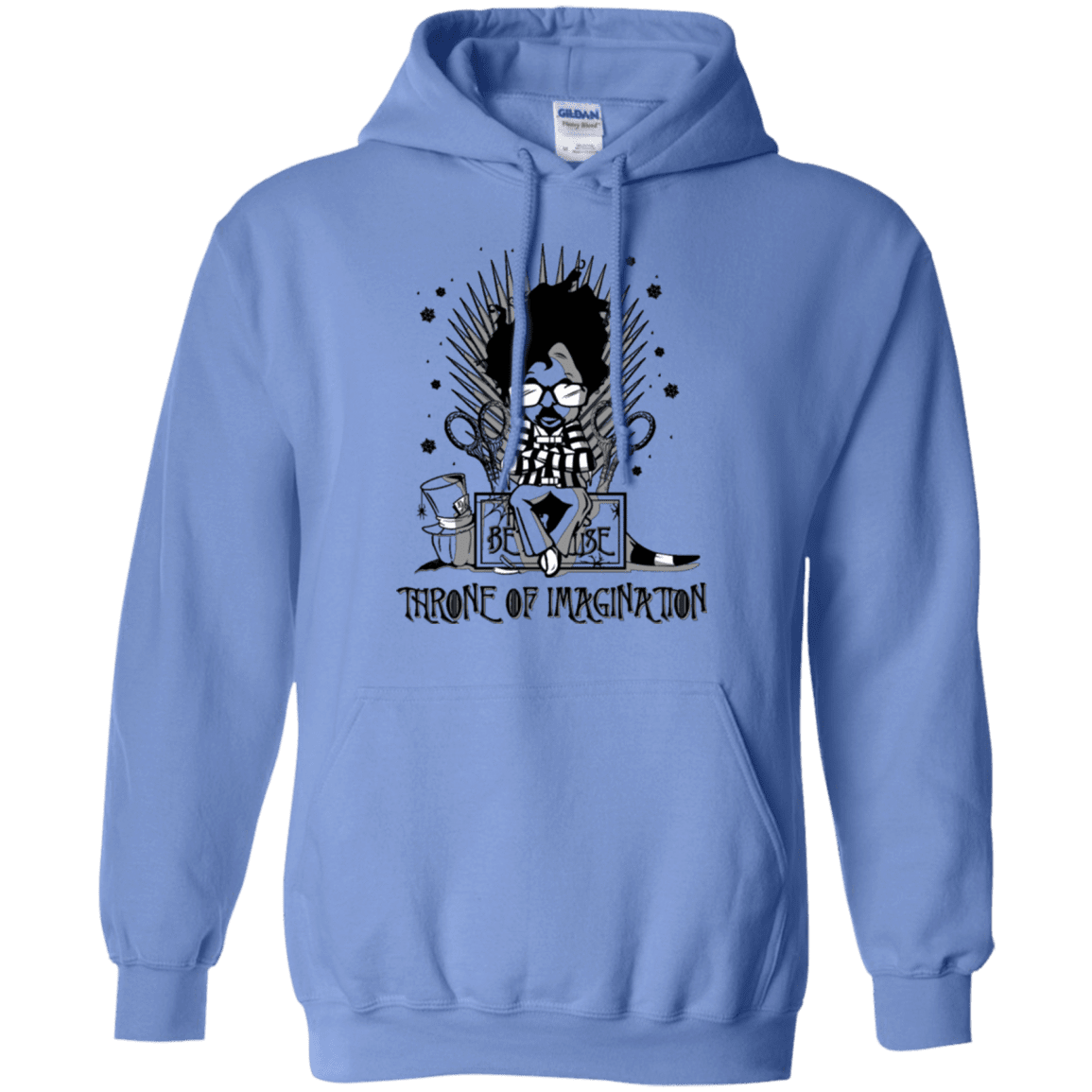 Sweatshirts Carolina Blue / Small Burtons Iron Throne Pullover Hoodie