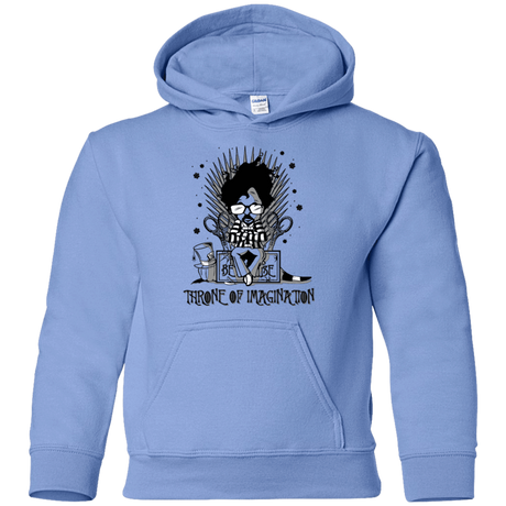Sweatshirts Carolina Blue / YS Burtons Iron Throne Youth Hoodie