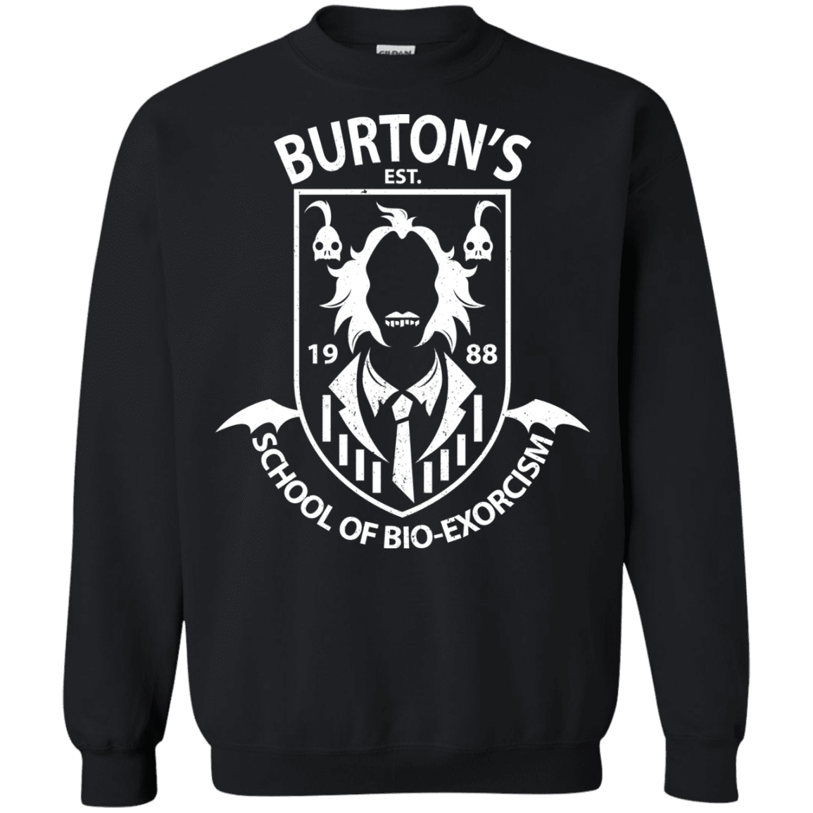 Sweatshirts Black / Small Burtons School of Bio Exorcism Crewneck Sweatshirt