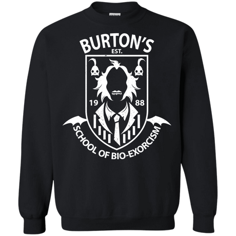 Sweatshirts Black / Small Burtons School of Bio Exorcism Crewneck Sweatshirt