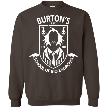 Sweatshirts Dark Chocolate / Small Burtons School of Bio Exorcism Crewneck Sweatshirt