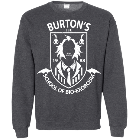 Sweatshirts Dark Heather / Small Burtons School of Bio Exorcism Crewneck Sweatshirt