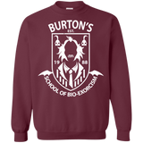 Sweatshirts Maroon / Small Burtons School of Bio Exorcism Crewneck Sweatshirt